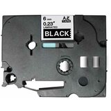 Brother Tze-315 združljiv laminirani trak - 6 mm x 8 metrov bel/črn, (21405765) | Shoptok.si