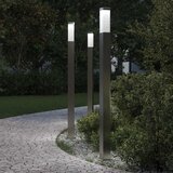  Stupić za zidne lampe 3 kom 110 cm od nehrđajućeg čelika IP44 | Eponuda.ba
