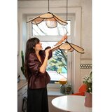 Osram Luster na sajli DECOR RATTAN 1xE27/15W/230V prečnik 58 cm bež/crna | Eponuda.com