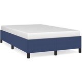 The Living Store Posteljni okvir moder 120x200 cm blago - Posteljni Okvir, (21531192) | Shoptok.si