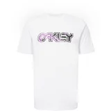 Oakley Funkcionalna majica 'GRADIENT' lila / črna / bela