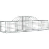  Obokane gabion košare 10 kosov 200x50x40/60 cm pocinkano železo, (20758349) | Shoptok.si