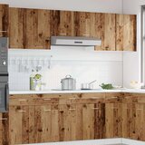 vidaXL Viseča omarica starinski les 80x31x60 cm inženirski les | Shoptok.si