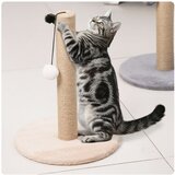  Grebalica za mačke – Toranj 40 cm x 30 cm, svijetlo smeđa | shoptok.hr