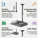FESATCCOZ nastavljiv nosilec za projektor 30–60 cm | Shoptok.si