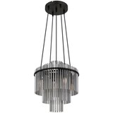 Globo 15698H2 - Luster na sajli GORLEY 5xE14/40W/230V crna | Eponuda.com