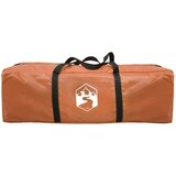 Šator za privatnost sivo-narančasti 121x121x225 cm taft 190T | shoptok.hr