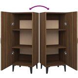  Komoda rjavi hrast 34,5x34x90 cm konstruiran les, (20654449) | Shoptok.si