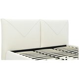 MID.YOU Oblazinjena Postelja Mail, Bela, 180x200 | Shoptok.si