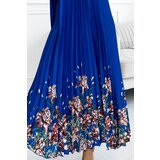numoco basic Pleated satin maxi dress Numoco | ePonuda.com