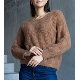 Gemre Dark beige sweater with Neveri neckline Cijene