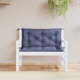  The Living Store Blazina za vrtno klop 2 kosa modra 100x50x7 cm oxford tkanina - Blazina Za Vrtno Klop, (21447920) Cene