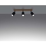  Stropna svetilka VERDO 3L črna, (21347645) | Shoptok.si