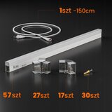 LED stropno svetlo LED/570W/85-265V 4000K 522x298 cm CRI 90 IP54 belo | Eponuda.com