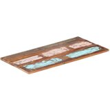 vidaXL Pravokotna mizna plošča 60x100 cm 25-27 mm trden predelan les Cene