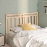  Uzglavlje za krevet 126 x 4 x 100 cm od masivne borovine | shoptok.hr