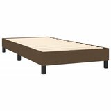  Krevet s oprugama i madracem tamnosmeđi 80x200 cm od tkanine | shoptok.hr