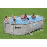 Montažni bazen 16 x 10 FT 488 x 305 x 107 cm Power Steel BESTWAY | shoptok.hr