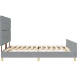  Krevet na okviru Svjetlosiva 180x200 cm Tkanina | shoptok.hr