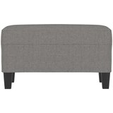  Klupa tamnosiva 70 x 35 x 41 cm od tkanine - Tamno siva 70 x 35 x 41 cm | shoptok.hr