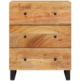  Komoda 60x33x75 cm trden akacijev les, (20654940) | Shoptok.si