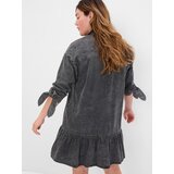 GAP Denim Mini Dress with Frill - Women | shoptok.hr