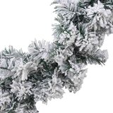 vidaXL Božična girlanda z LED lučmi Zelena 20 m PVC | Shoptok.si