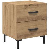  Nočna omarica Umetni hrast 40 x 35 x 47,5 cm Konstruiran les, (5000107251) | Shoptok.si