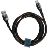 LINQ usb c 5A kabel za hitro polnjenje, 1,2 m pleten najlon, z led indikatorjem polnjenja - (20630302) Cene