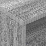  Stranska miza s kolesi Siva Sonoma 50,5 x 50 x 30 cm, (5000201680) | Shoptok.si