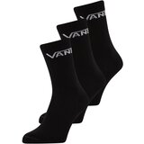 Vans Set 3 parov moških visokih nogavic Classic Crew VN000F0XBLK1 Črna | Shoptok.si