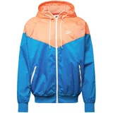 Nike Sportswear Prehodna jakna modra / oranžna / bela