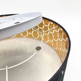  plafonsko svetlo ulle 1xE27/15W/230V prečnik 35 cm crno | Eponuda.com