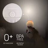 Zopa silikonska LED noćna lampica s baterijskom svjetiljkom – Dino | shoptok.hr