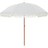  Suncobran za plažu Siva i bijela 205 x 205 x 210 cm | Eponuda.com