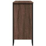  Komoda boja smeđeg hrasta 91x35 5x74 5 cm od konstruiranog drva | shoptok.hr