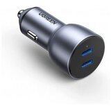 Ugreen avtopolnilec 2xUSB-C QC 3.0 40W - box - 70594 Cene