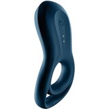 Satisfyer Epic Duo - pametni vibracijski obroček za penis z možnostjo polnjenja (črn) | Shoptok.si