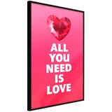  Poster - Ruby Heart 20x30 Cijene