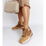 Gemre Brown wedge sneakers Knoxville | Shoptok.si