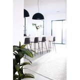 BIZZOTTO Temno siv oblazinjen barski stol (višina sedeža 75 cm) Kyra – | Shoptok.si