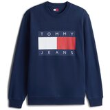Tommy Jeans Majica mornarska / rdeča / bela | Shoptok.si