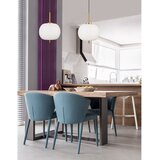 Nova Luce Bijela/mjedena staklena viseća svjetiljka ø 30 cm Lato – | shoptok.hr