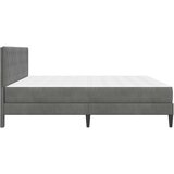  Okvir kreveta s madracem Tamno siva 180 x 200 cm Baršun | shoptok.hr