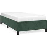 Za krevet tamnozeleni 80x200 cm baršunasti | shoptok.hr