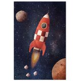  Slika - Into the Unknown by Rocket (1 Part) Vertical 20x30 Premium Print | shoptok.hr