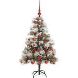  Umjetno božićno drvce S LED lampica Zelena i bijela 120 cm | Eponuda.com