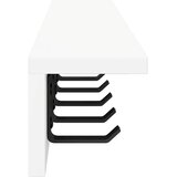  Vješalica za kapute na zidu Zidne Bijelo 80 x 10,5 x 10,5 cm | Eponuda.com