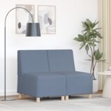 SOFA Chiar 2 pcs Plava 55 x 74 x 82 cm Baršunasta tkanina Cijene