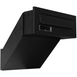 x prolazni poštanski sandučić wall (450 375 110 mm, čelik, crne boje) Cijene